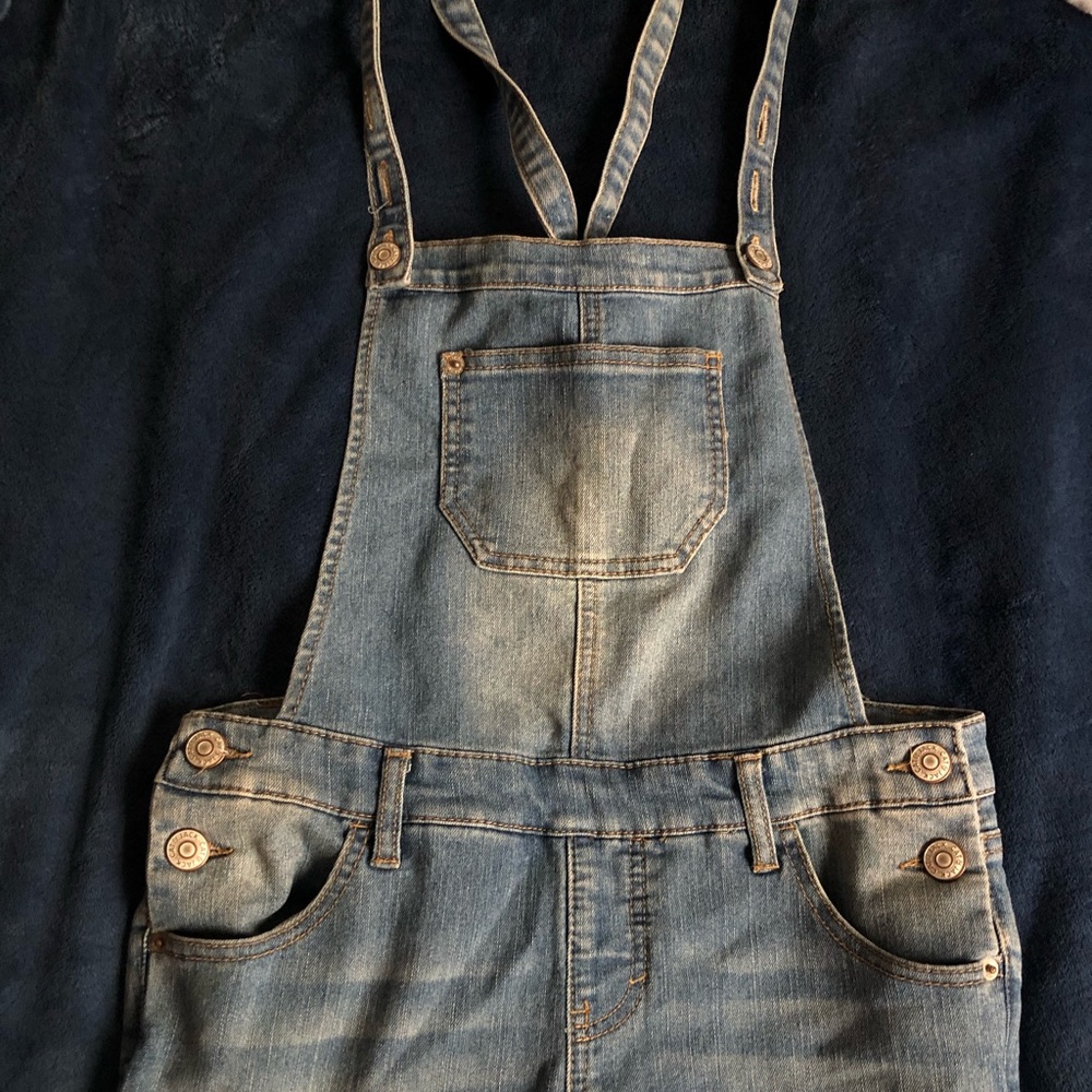 Denim Overalls